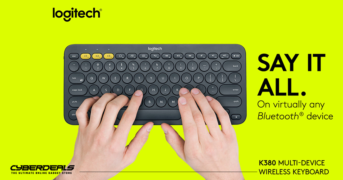 Logitech 380 Logitech K380 Bluetooth Keyboard | CyberMall